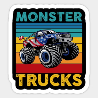 Monster Truck Sticker